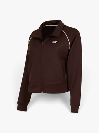 NB LIFESTYLE WOMEN FULL ZIP Kadın Kırmızı Sweatshirt - WNJ3626