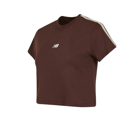 WNT3626-EAS New Balance Wnt3626 Kadın T-Shirt Kahve