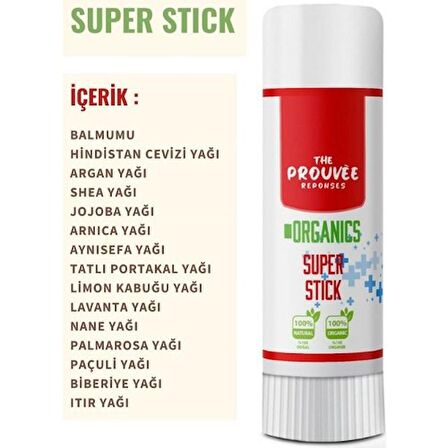 Prouvee Organik Süper Stick