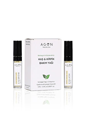 Agon Besleyici&Güçlendirici Doğal Kaş ve Kirpik Bakım Yağı