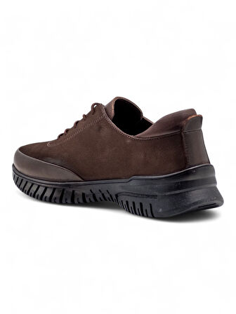 VOYAGER 9406 KADIN HAKİKİ DERİ COMFORT AYAKKABI KAHVERENGİ