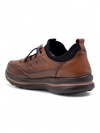VOYAGER 9733 KADIN HAKİKİ DERİ COMFORT AYAKKABI TABA