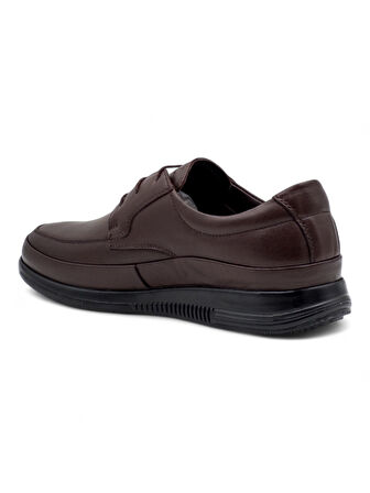 VOYAGER 4325 ERKEK HAKİKİ DERİ COMFORT AYAKKABI KAHVERENGİ