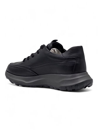VOYAGER M338 ERKEK HAKİKİ DERİ SPOR AYAKKABI SİYAH