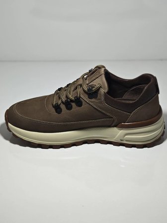Voyager M436 Kahverengi Erkek Günlük Deri Comfort Casual Ayakkabı