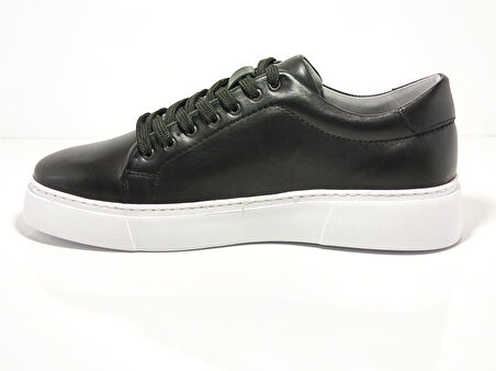 Voyager 6204 Siyah Erkek Deri Casual Ayakkabı