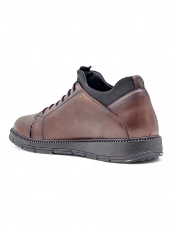 VOYAGER 4467 ERKEK HAKİKİ DERİ SPOR AYAKKABI KIŞ TABA