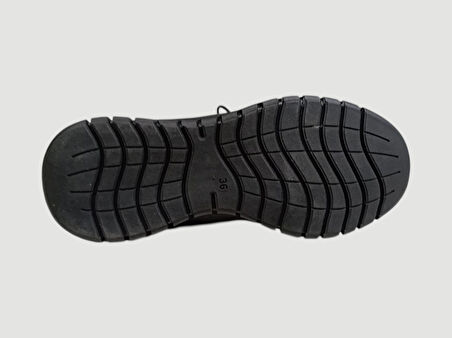 VOYAGER Z433 KADIN DERİ COMFORT FERMUARLI BOT SİYAH