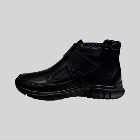 VOYAGER Z1144 KADIN HAKİKİ DERİ COMFORT BOT SİYAH