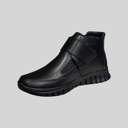 VOYAGER Z1144 KADIN HAKİKİ DERİ COMFORT BOT SİYAH