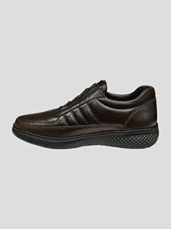 VOYAGER V-5378 ERKEK DERİ KAHVE CASUAL AYAKKABI