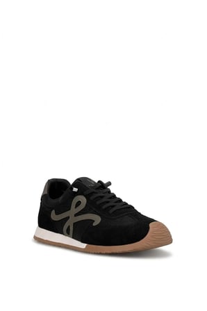 Voyager E472 Erkek Hakiki Deri Klasik Sneaker Siyah