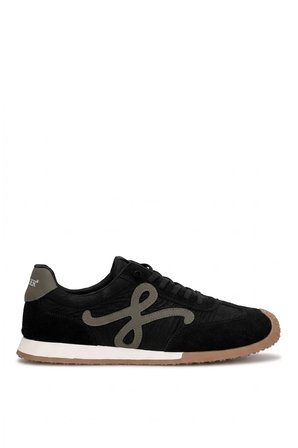 Voyager E472 Erkek Hakiki Deri Klasik Sneaker Siyah