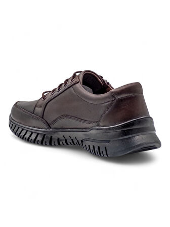 VOYAGER 9404 KADIN HAKİKİ DERİ COMFORT AYAKKABI KAHVERENGİ