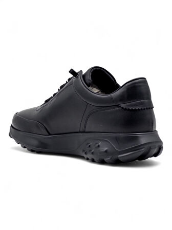 VOYAGER 1160 ERKEK HAKİKİ DERİ SPOR AYAKKABI SİYAH