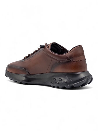 VOYAGER 1160 ERKEK HAKİKİ DERİ SPOR AYAKKABI TABA