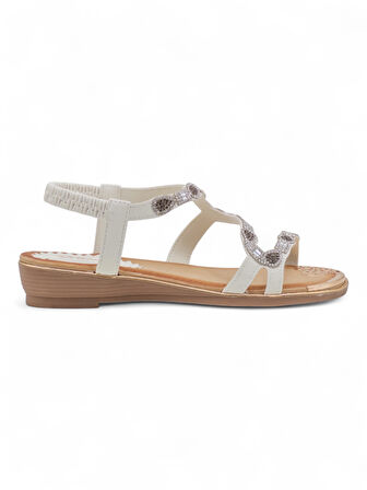 VOYAGER B160 KADIN SANDALET BEYAZ