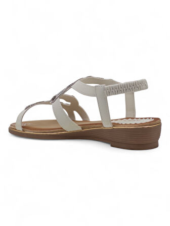 VOYAGER B160 KADIN SANDALET BEYAZ