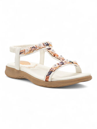 VOYAGER B172 KADIN SANDALET BEYAZ