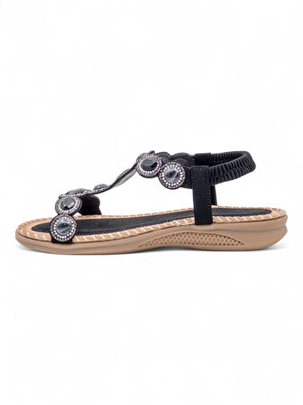 VOYAGER B306 KADIN SANDALET SİYAH