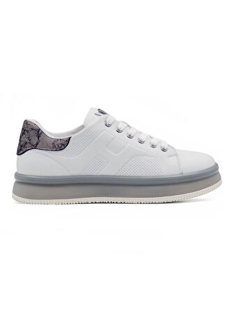 VOYAGER M030 ERKEK HAKİKİ DERİ SNEAKER BEYAZ