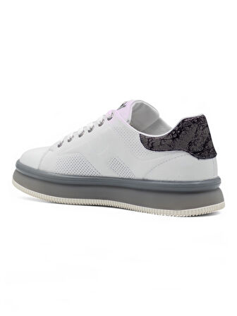 VOYAGER M030 ERKEK HAKİKİ DERİ SNEAKER BEYAZ