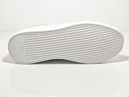 Voyager Z096 Beyaz Kadın Deri Casual Ayakkabı