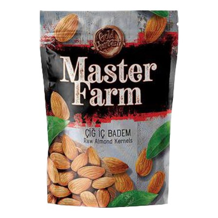 master farm çiğ i̇ç badem 65 gr 4 lü