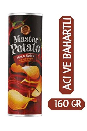 Master Patato Acı Ve Baharat Çeşnili 160gr Hot spicy