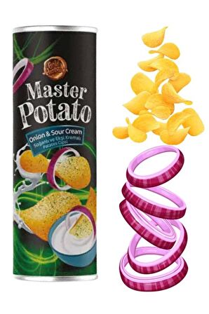 Master Patato Krema Ve Soğanlı Cips 160 Gr