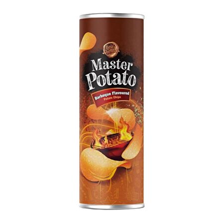 Master Potato Barbekü Çeşnili Cips 160 Gr x 3 Adet