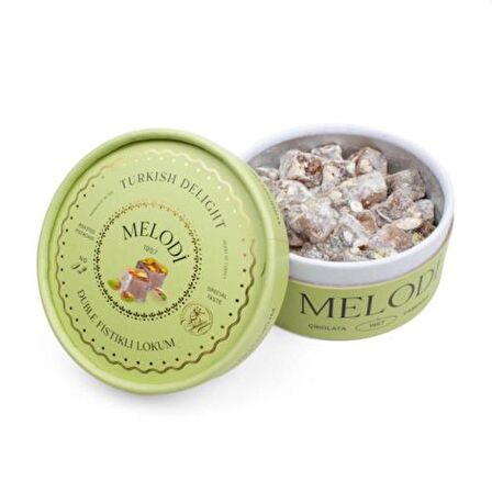 MELODİ DUBLE FISTIKLI LOKUM (250 GR )