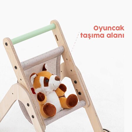 Trio Stroller | Yürüteç - Oyuncak Bebek Arabası