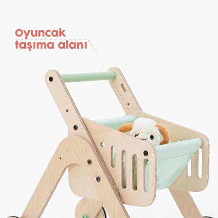 Trio Shopper | Yürüteç - Oyuncak Avm Arabası