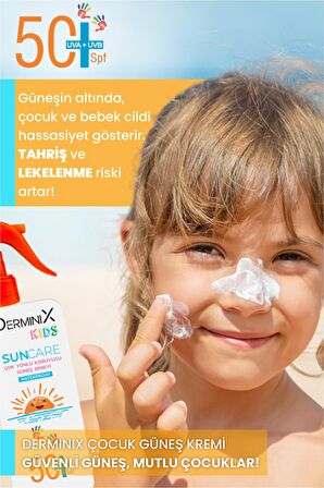 Kids Suya Dayanıklı Çocuk Güneş Kremi SPF50 UVA+UVB 200ml