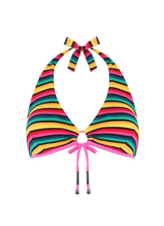 Zeki Çok Renkli Kadın Bikini Üst BU.4758-23
