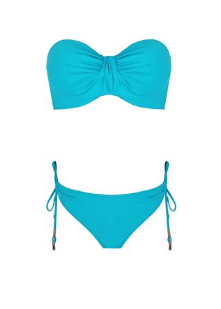 PUSH-UP'LI STRAPLEZ BİKİNİ