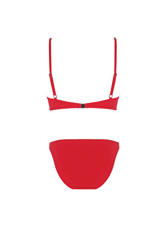 Zeki Kırmızı Kadın Bikini Takım B.1806-23