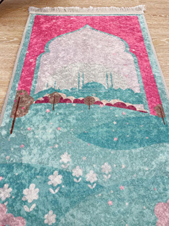 Çocuk Seccadesi Pembe 50x80 Ebat