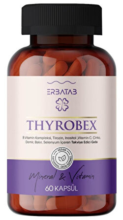 Erbatab Thyrobex Multivitamin 60 Kapsül