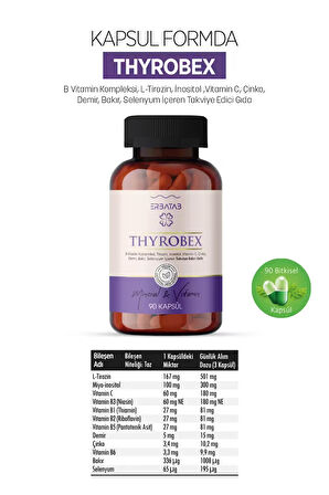 Erbatab Thyrobex Multivitamin 60 Kapsül