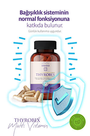 Erbatab Thyrobex Multivitamin 60 Kapsül