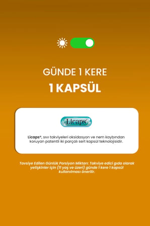 Erbatab Zerdeçal Curcumin Ekstresi 30 Kapsül Licaps®