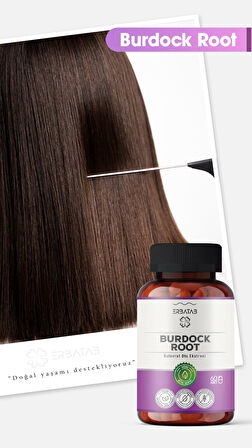 Erbatab Burdock Root Dulavrat Otu Ekstresi 60 Kapsül