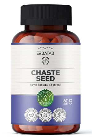 Erbatab Chaste Seed Hayıt Ekstresi 60 Kapsül