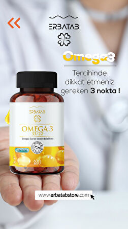 Erbatab Omega 60 Kapsül