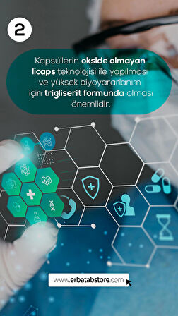 Erbatab Omega 60 Kapsül