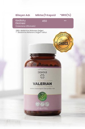 Erbatab Valerian 30 Kapsül