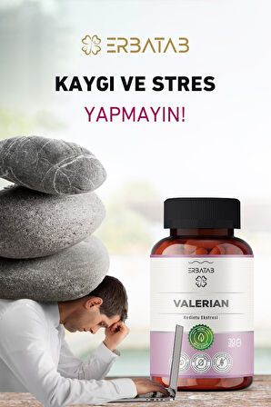 Erbatab Valerian 30 Kapsül