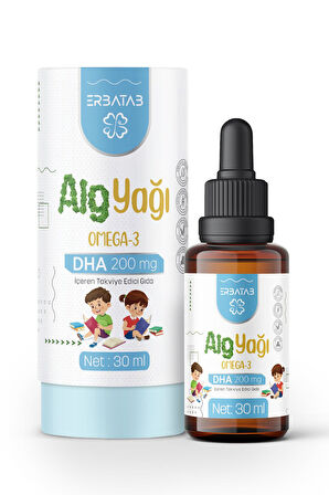 Erbatab Alg Yağı Omega 3 30 ml